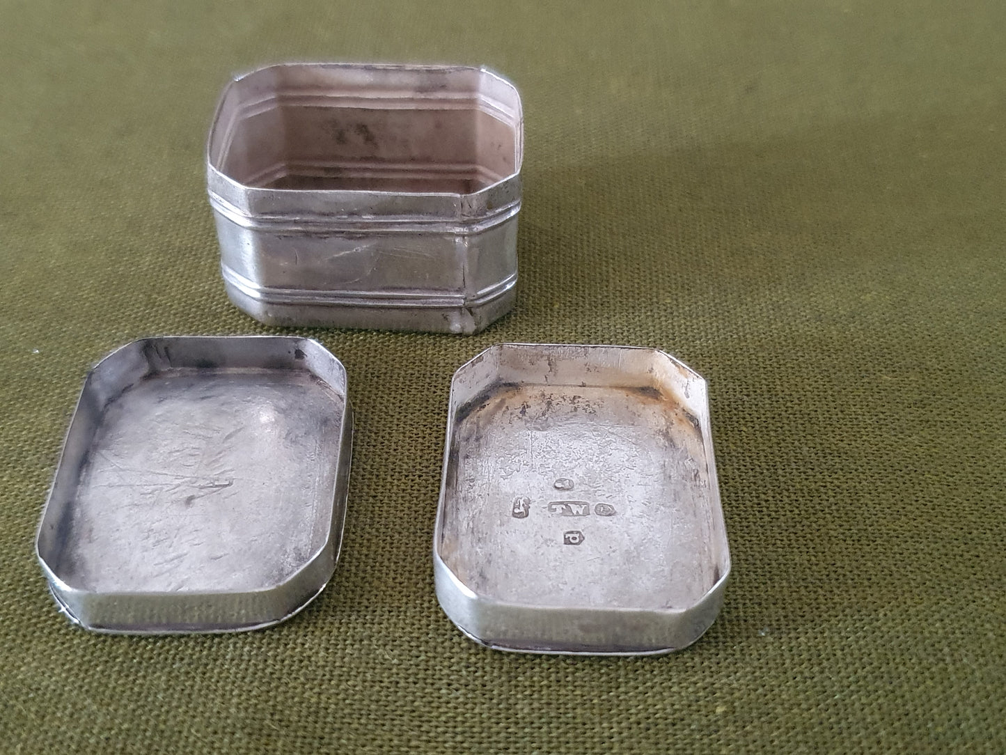 Pair of Georgian nutmeg graters